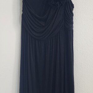 XL Studio Y Black One Shoulder Dress - Sized XL